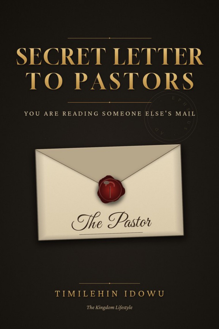Secret Letter to Pastors — book cover