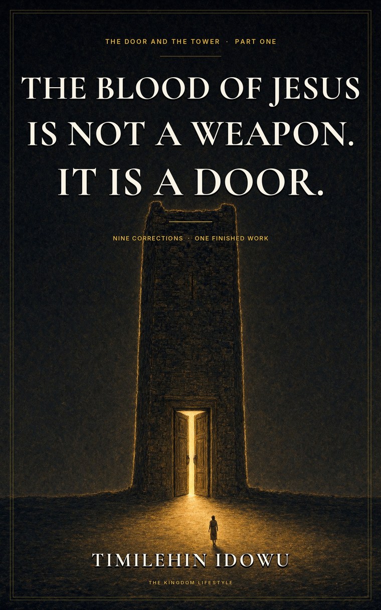 The Blood of Jesus Is Not a Weapon. It Is a Door. — book cover
