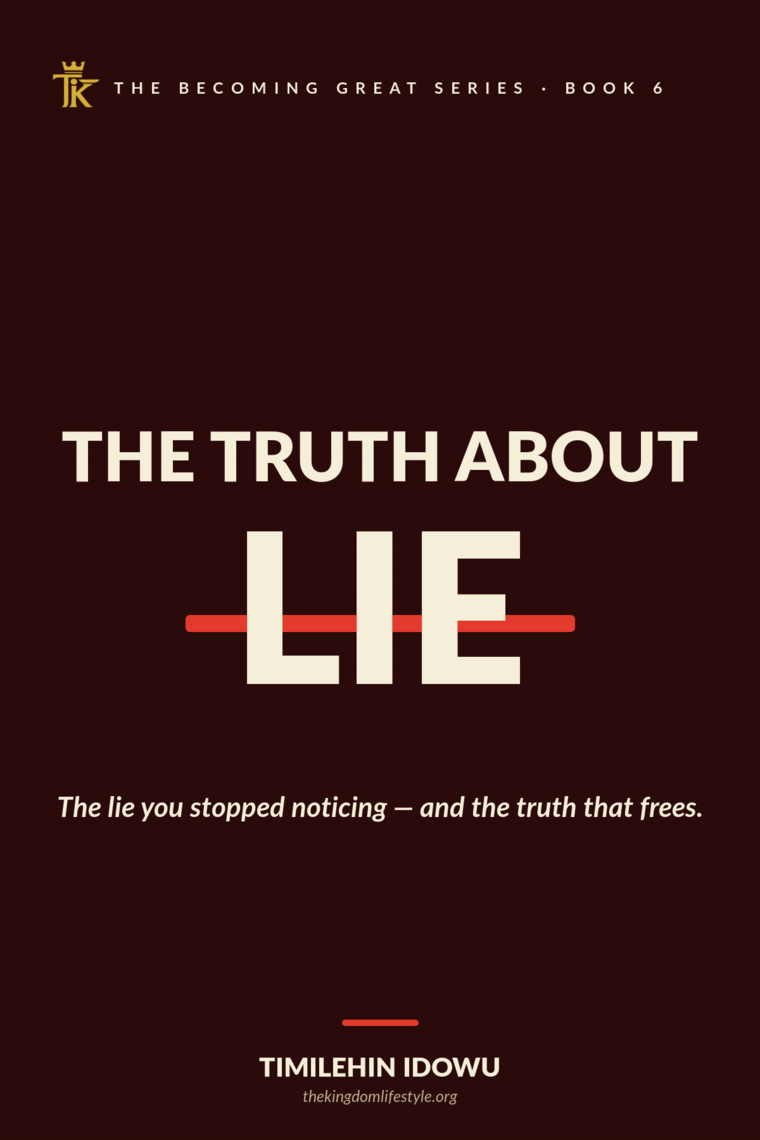 The Truth About Lie — book cover